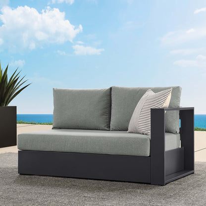 Tahoe Outdoor Patio Powder-Coated Aluminum Modular Right-Facing Loveseat by Modway