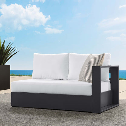 Tahoe Outdoor Patio Powder-Coated Aluminum Modular Right-Facing Loveseat by Modway