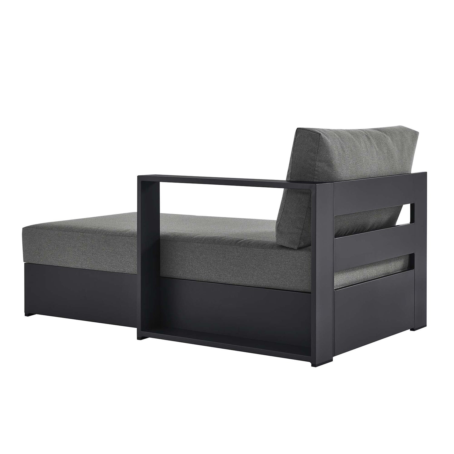 Tahoe Outdoor Patio Powder-Coated Aluminum Modular Right-Facing Chaise Lounge by Modway