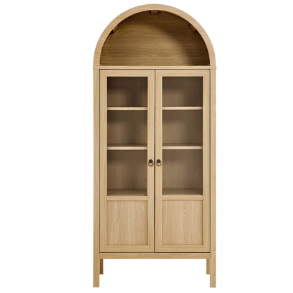 Tessa Tall Arched Storage Display Cabinet by Modway