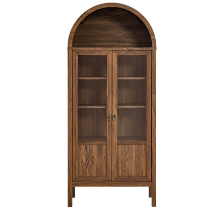 Tessa Tall Arched Storage Display Cabinet by Modway