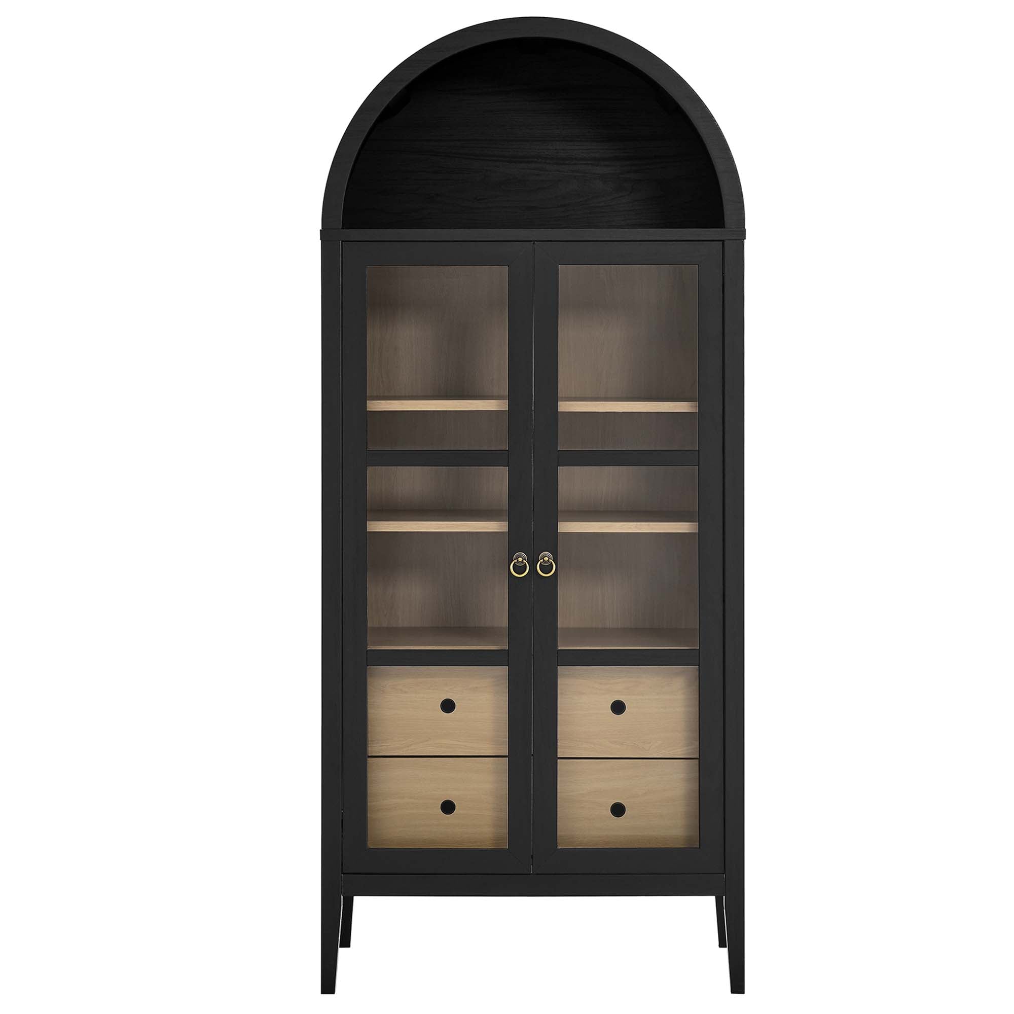 Nolan Tall Arched Storage Display Cabinet by Modway