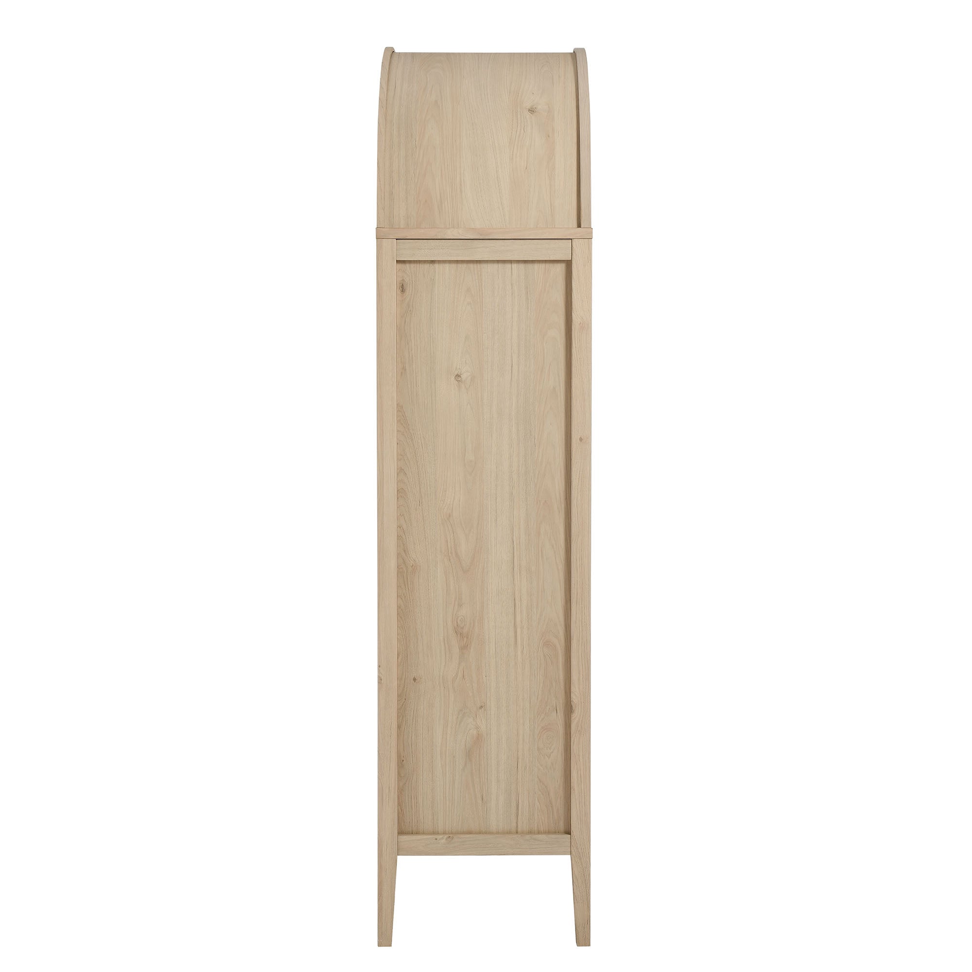 Nolan Tall Arched Storage Display Cabinet By HouseBean