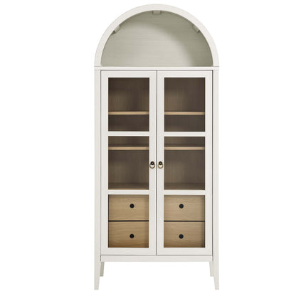 Nolan Tall Arched Storage Display Cabinet by Modway