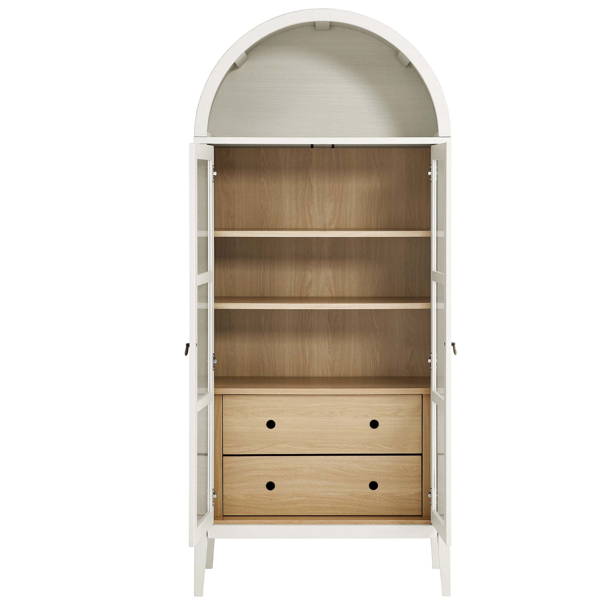 Nolan Tall Arched Storage Display Cabinet by Modway