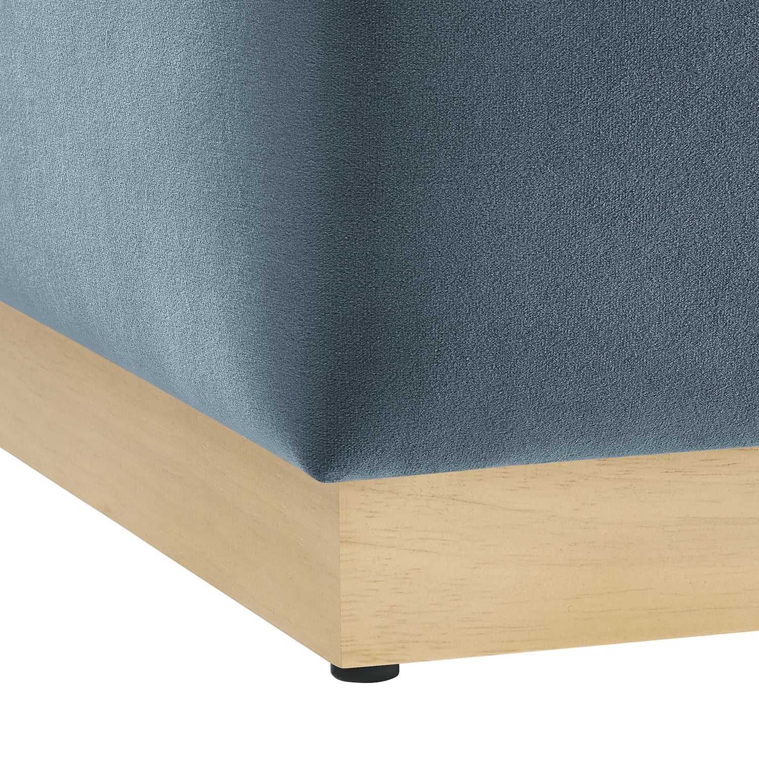 Tilden 17&quot; Square Performance Velvet Upholstered Ottoman by Modway