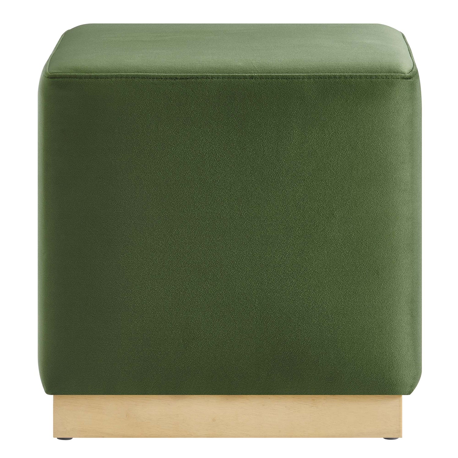 Tilden 17&quot; Square Performance Velvet Upholstered Ottoman by Modway