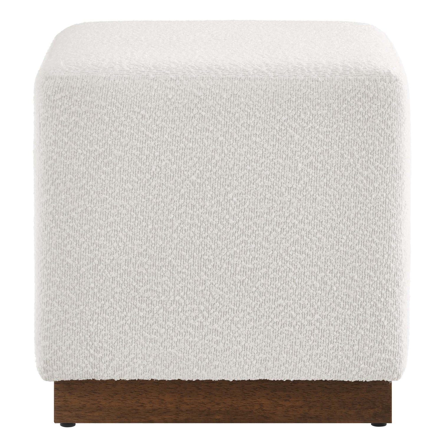 Tilden 17&quot; Square Boucle Upholstered Ottoman by Modway