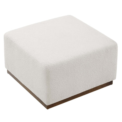 Tilden Large 28&quot; Square Boucle Upholstered Ottoman by Modway