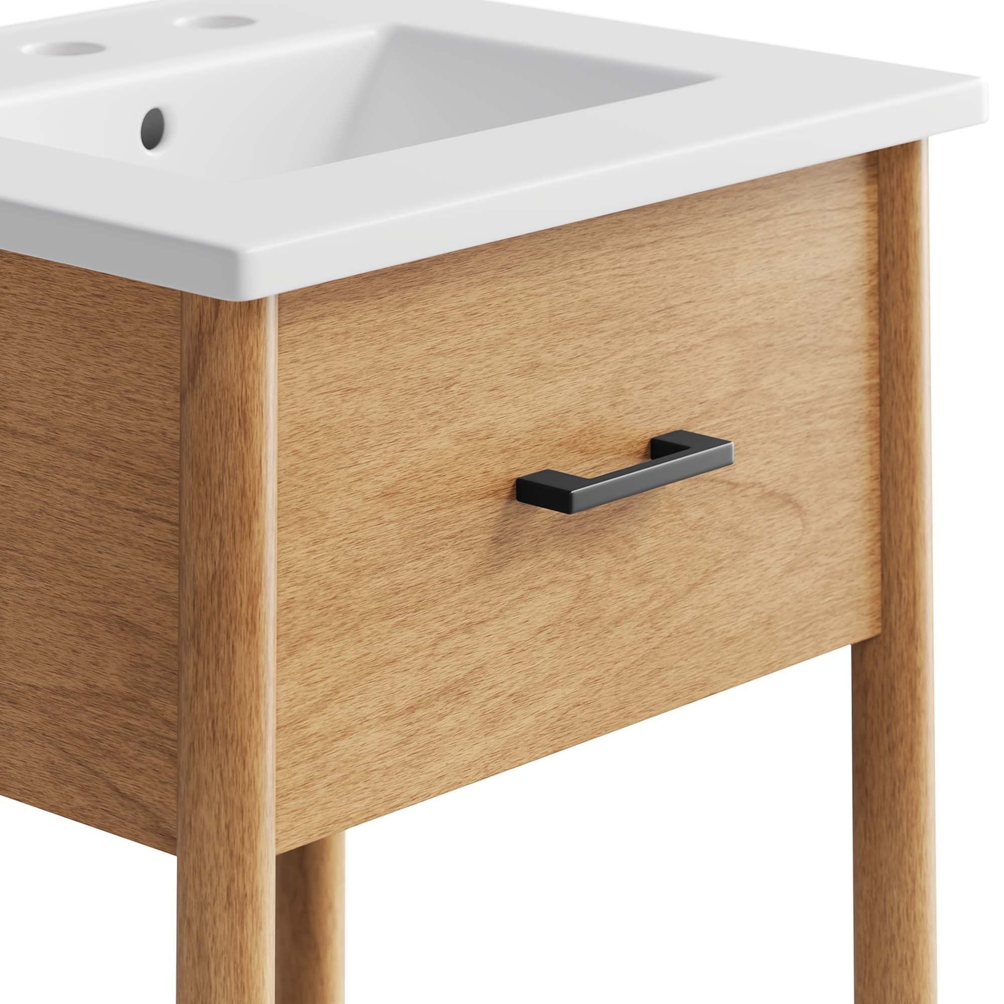 Zaire Bathroom Vanity Basin Included By HouseBean