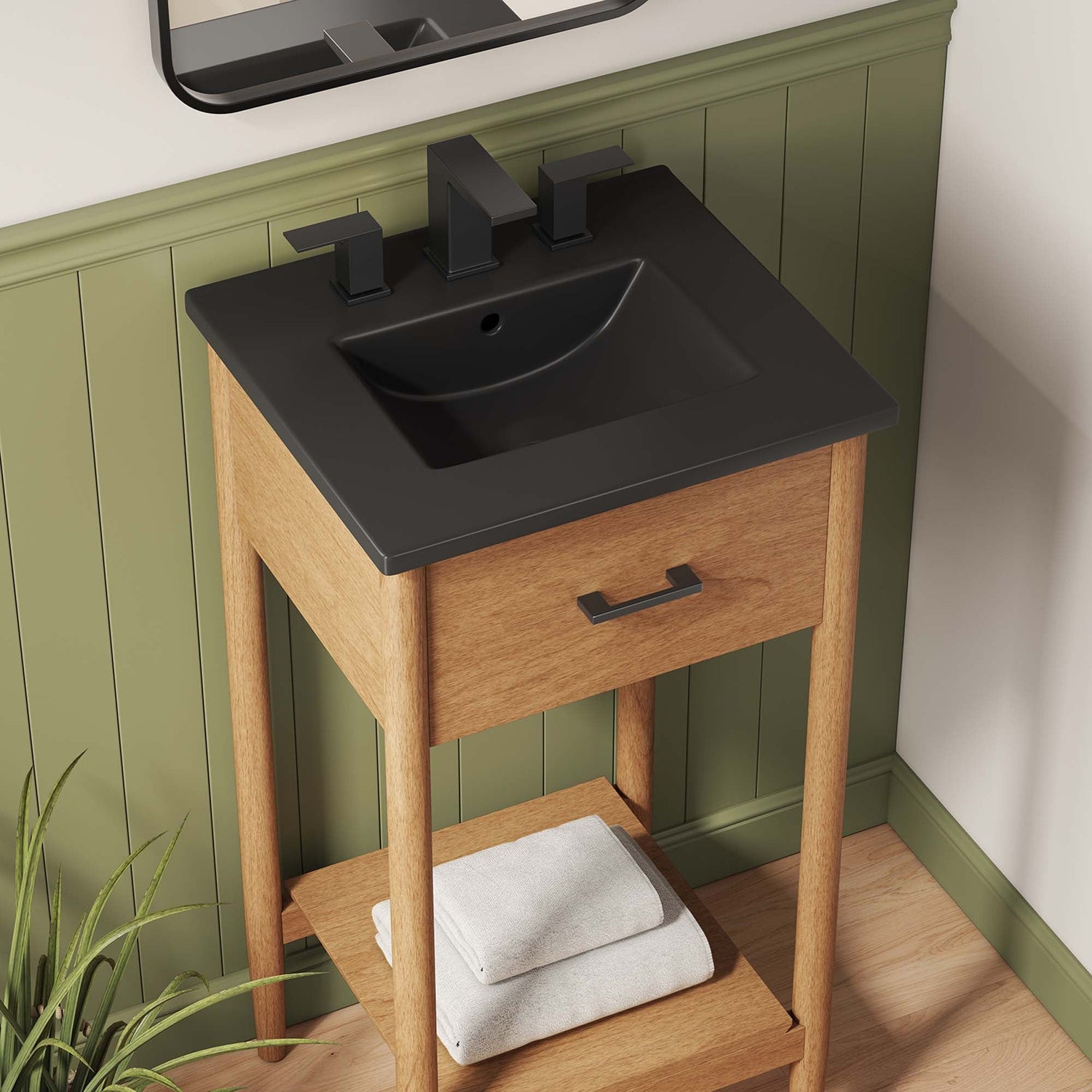 Zaire Bathroom Vanity Basin Included by Modway