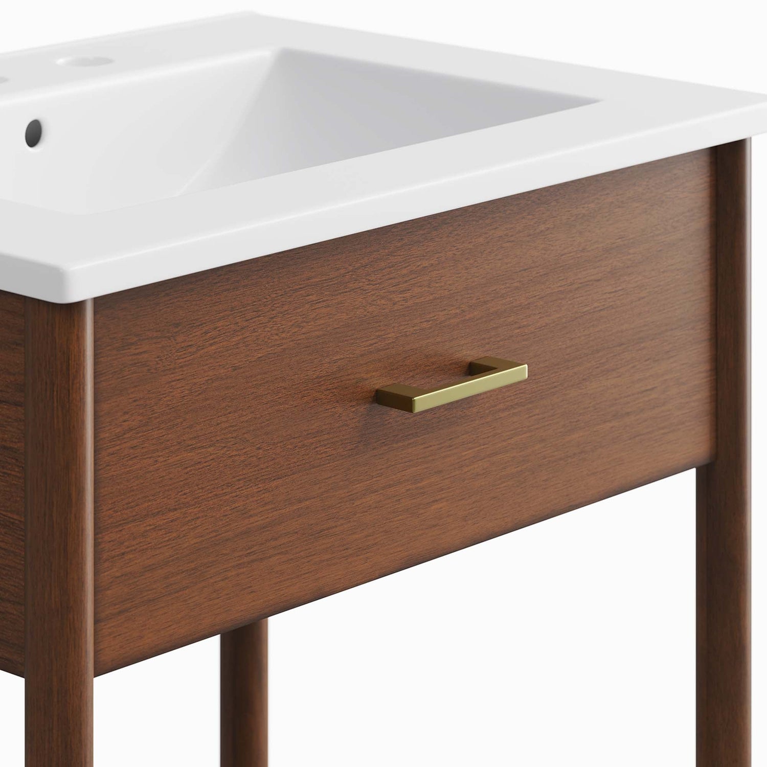 Zaire Bathroom Vanity Basin Included By HouseBean