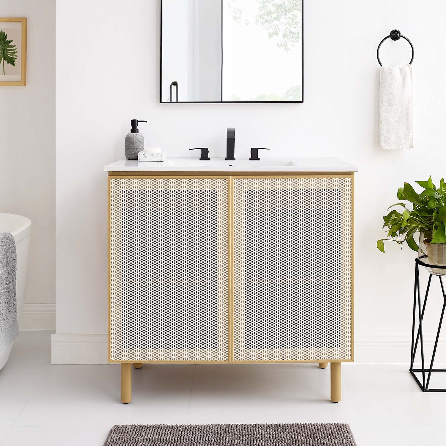 Calla Bathroom Vanity Basin Included by Modway