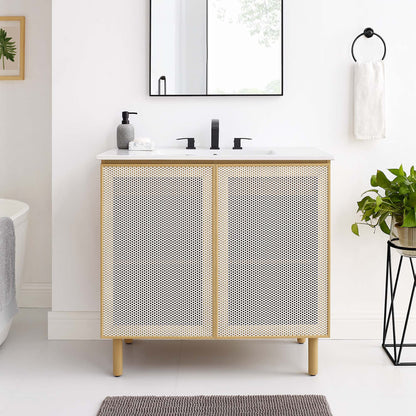 Calla Bathroom Vanity Basin Included by Modway