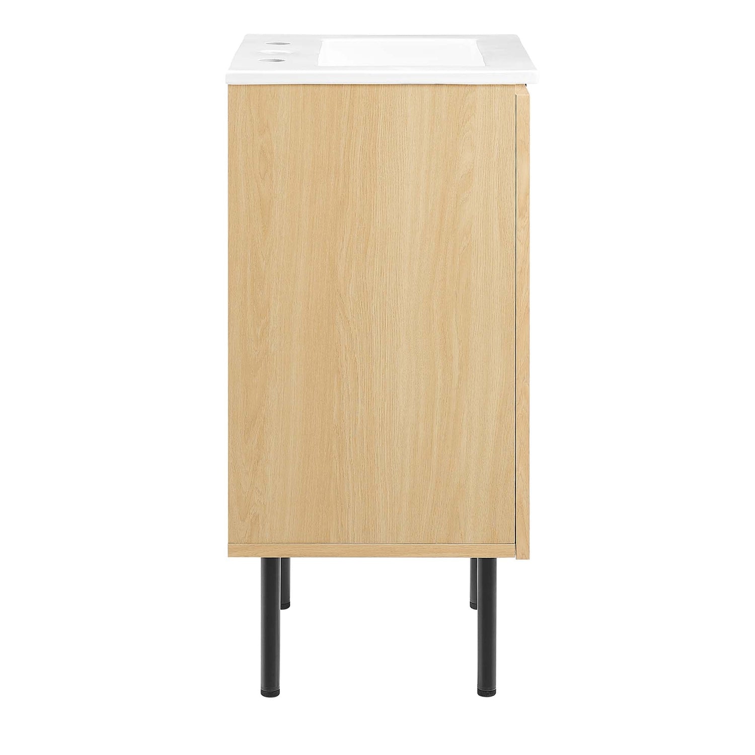Chaucer Bathroom Vanity with White Basin Included by Modway