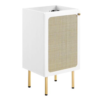 Chaucer Bathroom Vanity with White Basin Included by Modway