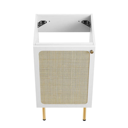 Chaucer Bathroom Vanity with White Basin Included by Modway