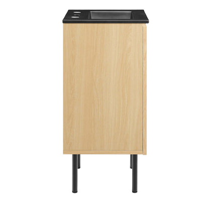 Chaucer Bathroom Vanity with Black Basin Included by Modway
