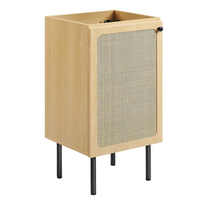 Chaucer Bathroom Vanity with Black Basin Included by Modway