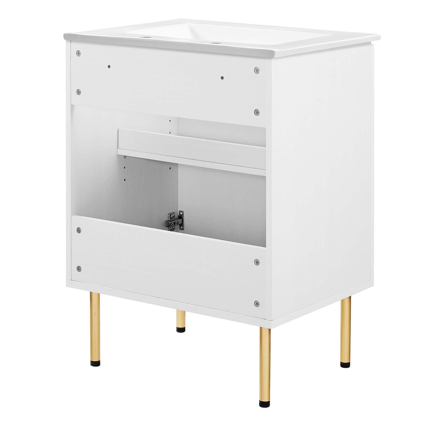 Chaucer Bathroom Vanity with White Basin Included By HouseBean