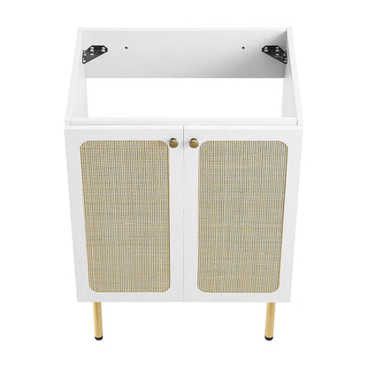 Chaucer Bathroom Vanity with White Basin Included by Modway