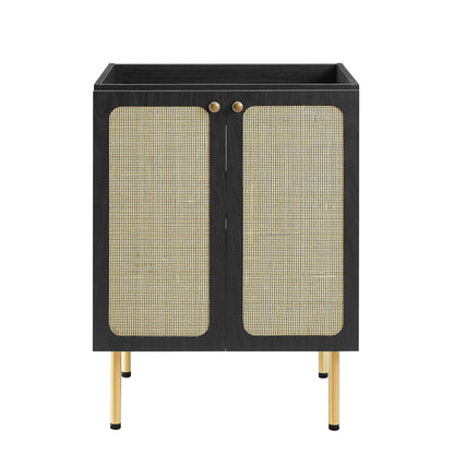 Chaucer Bathroom Vanity with Black Basin Included by Modway
