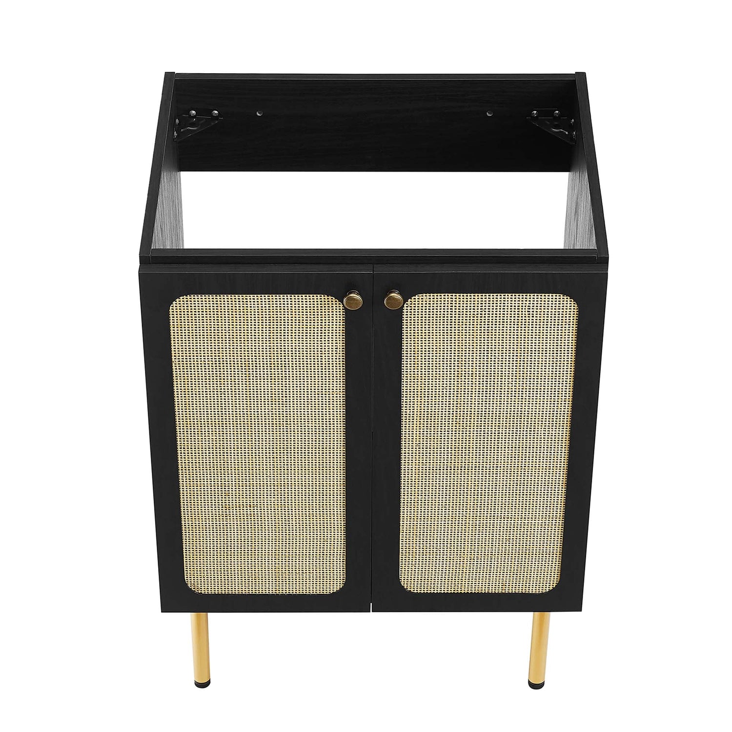 Chaucer Bathroom Vanity with Black Basin Included by Modway