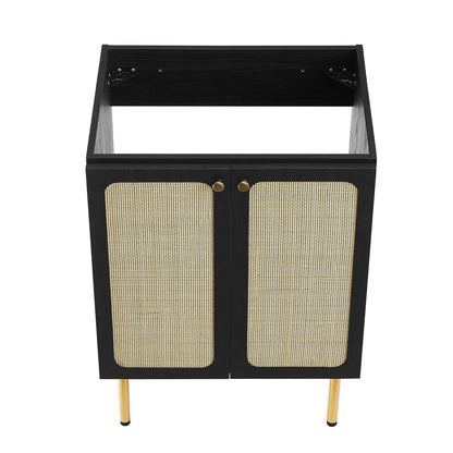 Chaucer Bathroom Vanity with Black Basin Included by Modway