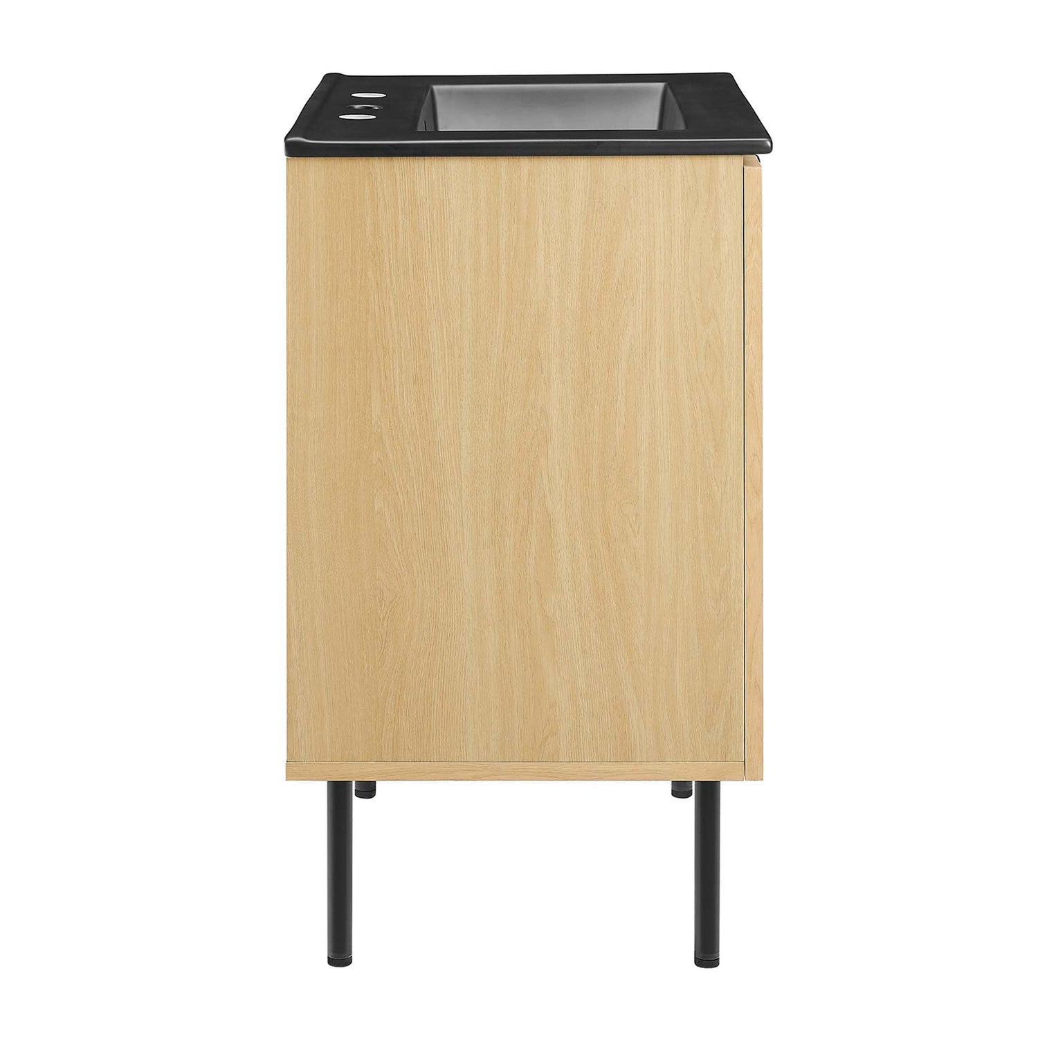 Chaucer Bathroom Vanity with Black Basin Included by Modway
