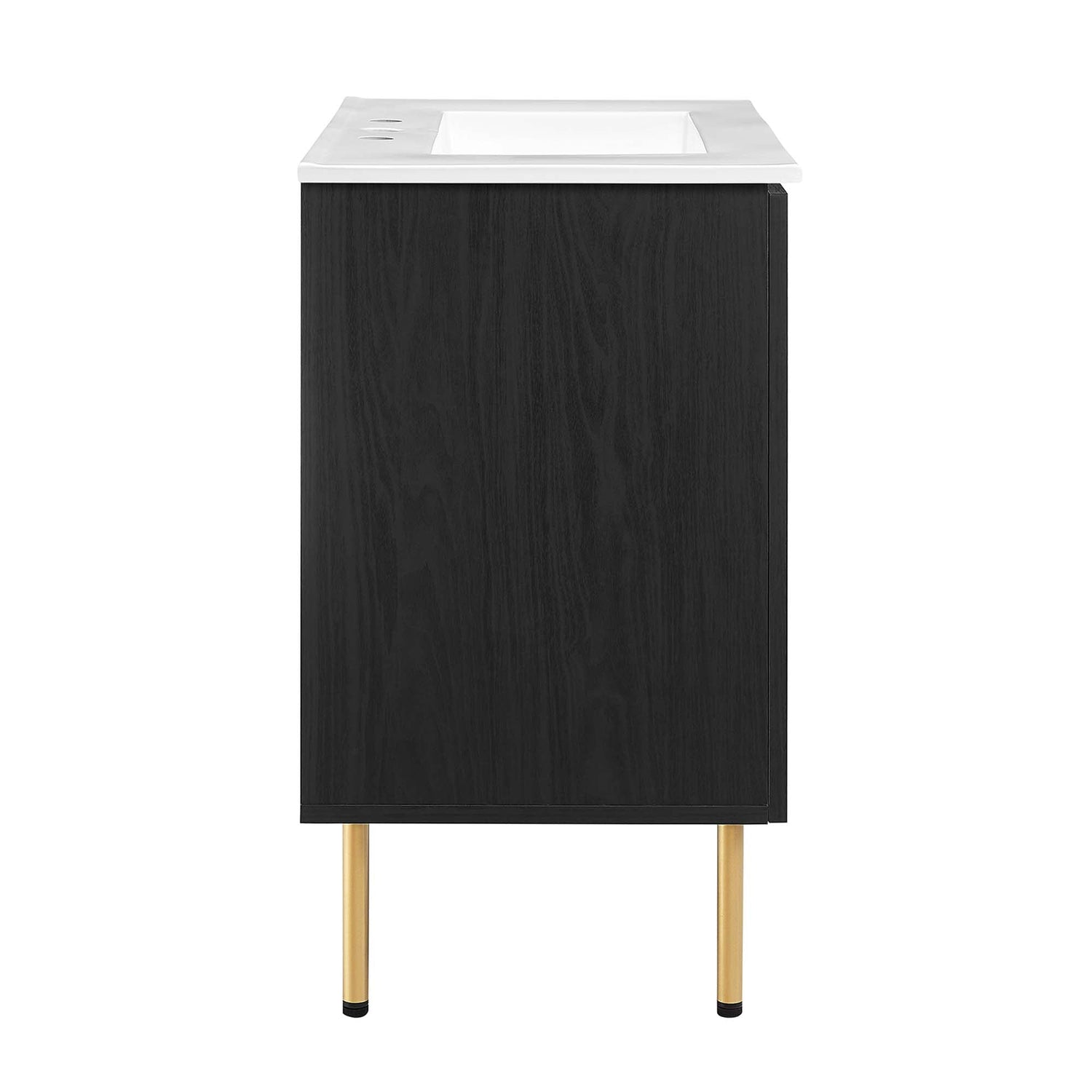 Chaucer Bathroom Vanity with White Basin Included by Modway