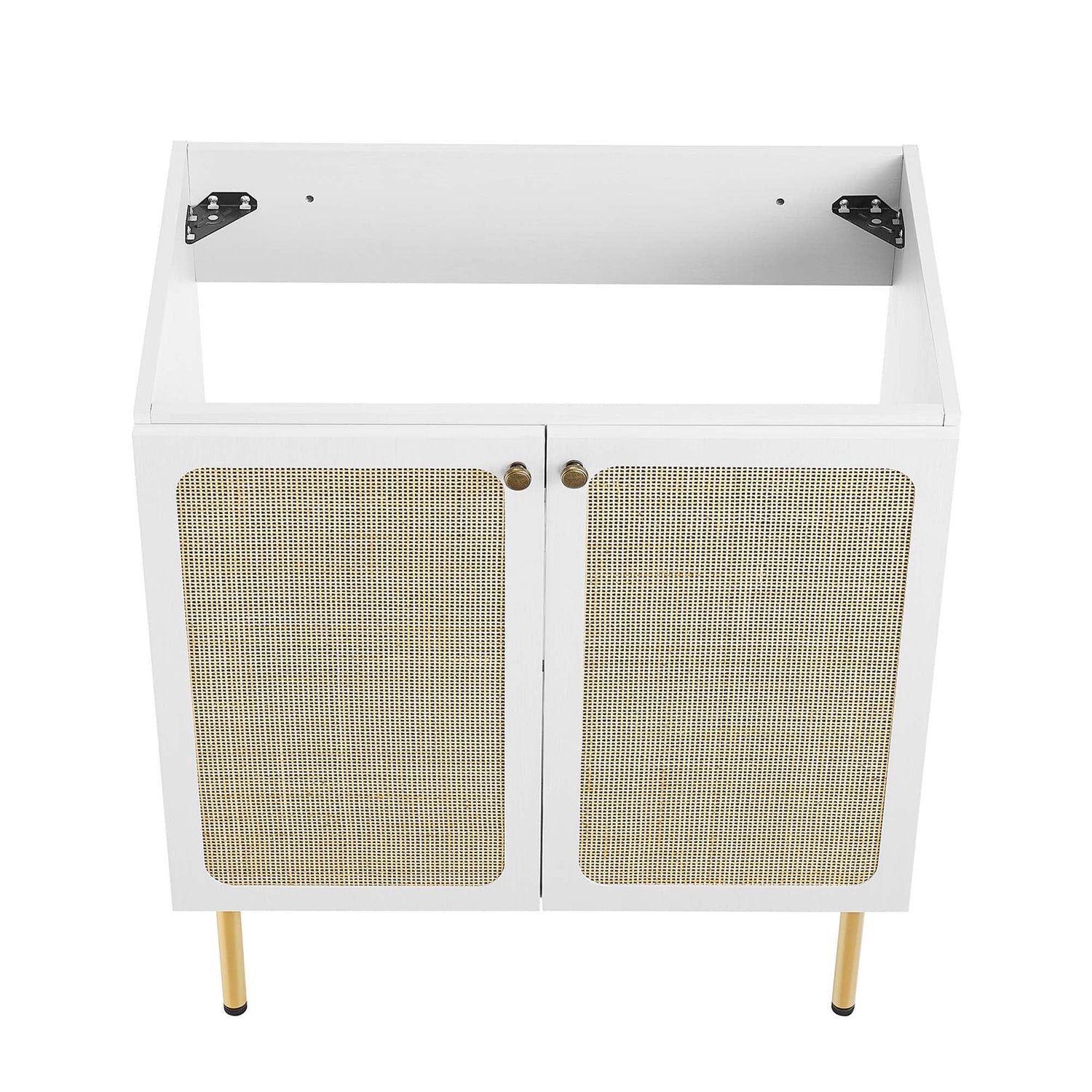 Chaucer Bathroom Vanity with White Basin Included by Modway