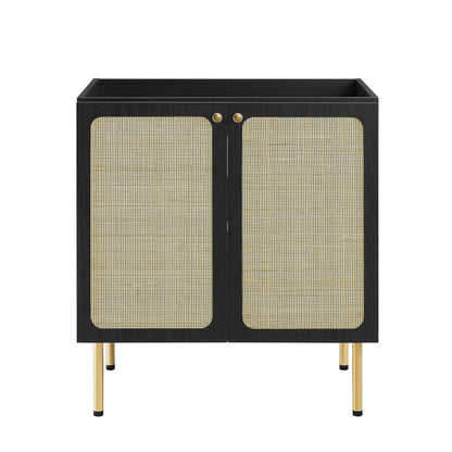 Chaucer Bathroom Vanity with Black Basin Included by Modway
