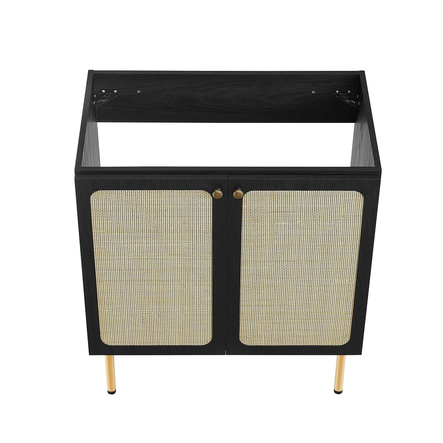 Chaucer Bathroom Vanity with Black Basin Included by Modway