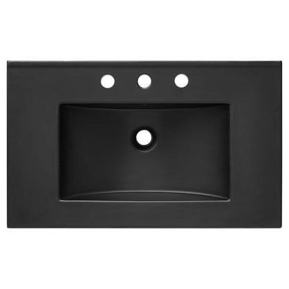 Chaucer Bathroom Vanity with Black Basin Included by Modway