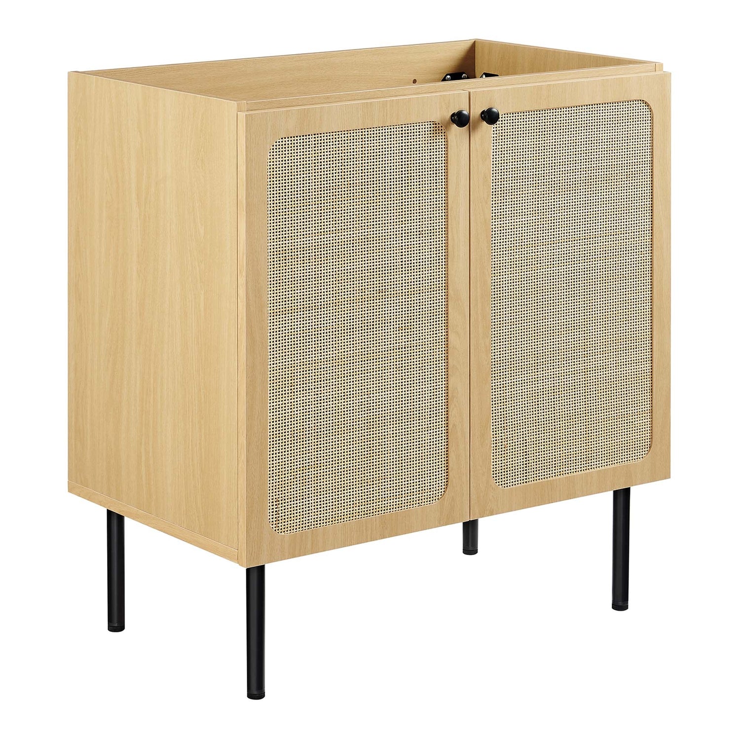 Chaucer Bathroom Vanity with Black Basin Included by Modway