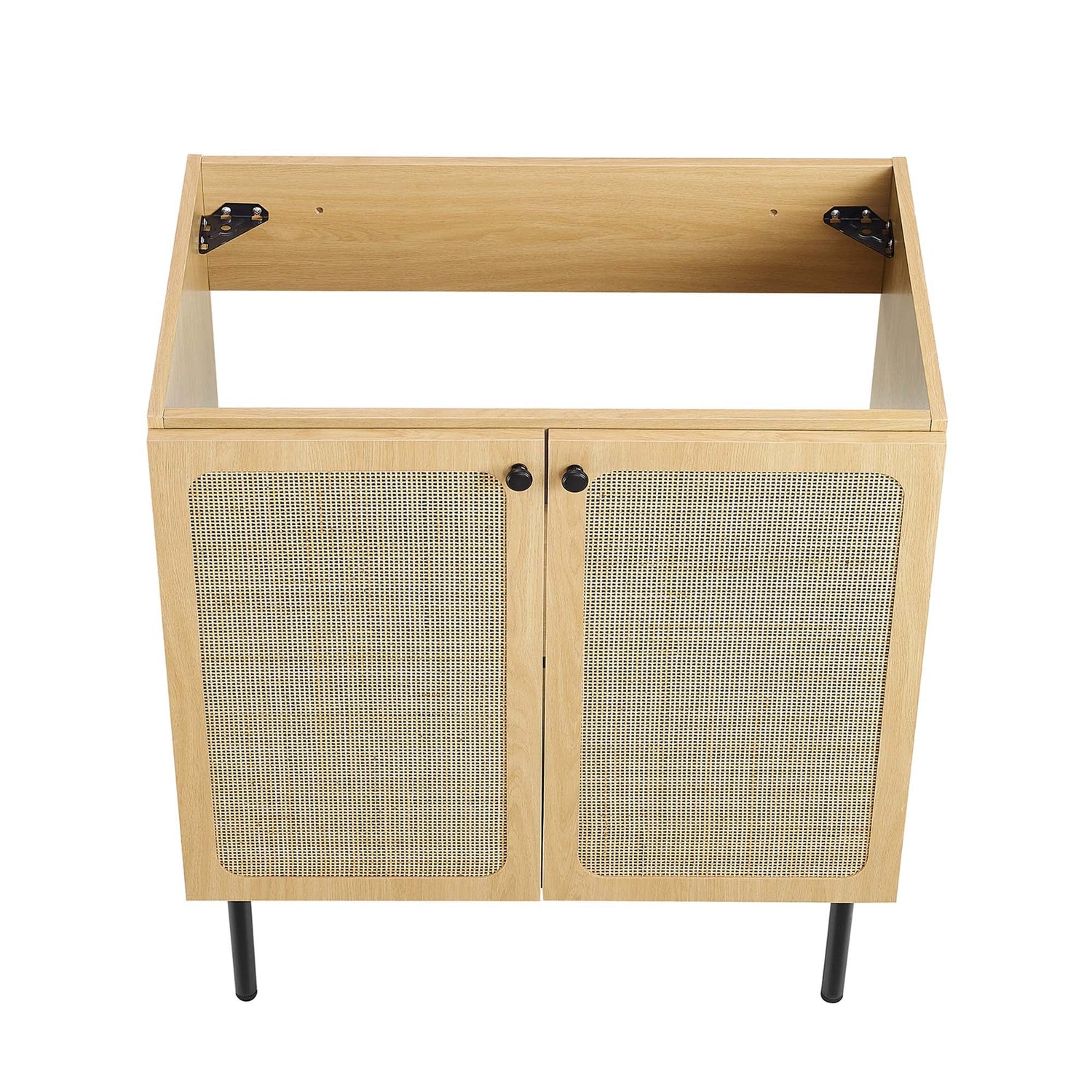 Chaucer Bathroom Vanity with Black Basin Included by Modway