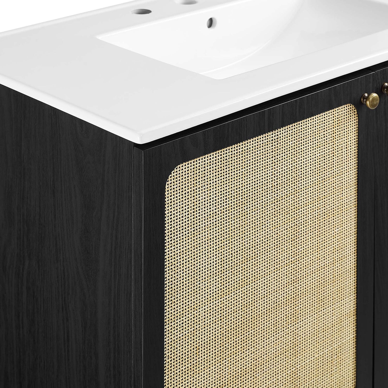 Chaucer Bathroom Vanity with White Basin Included by Modway