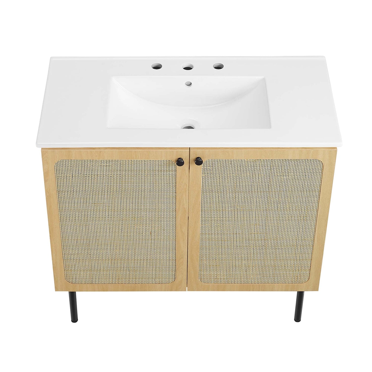 Chaucer Bathroom Vanity with White Basin Included By HouseBean