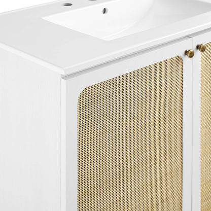 Chaucer Bathroom Vanity with White Basin Included By HouseBean