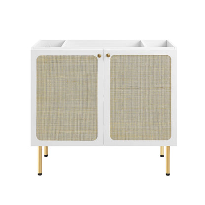 Chaucer Bathroom Vanity with White Basin Included by Modway