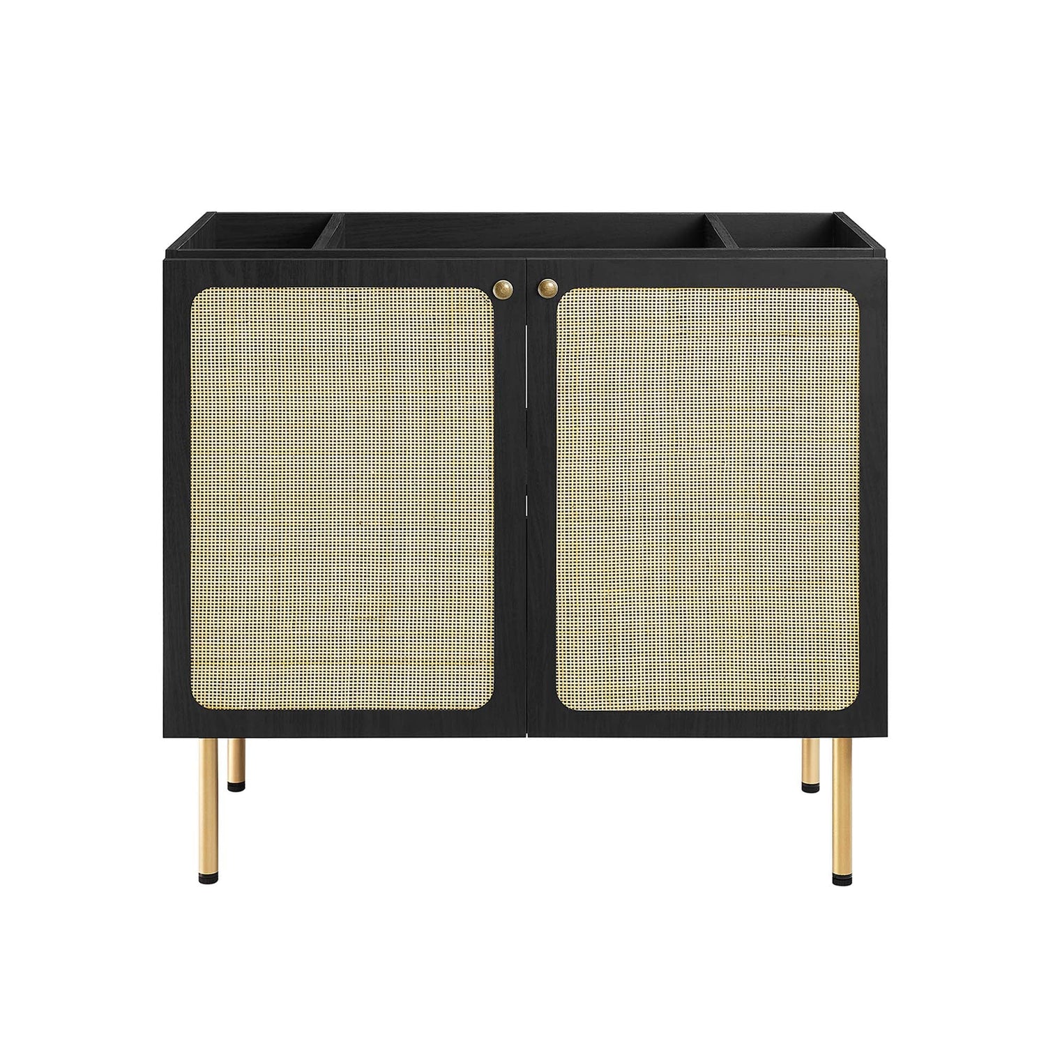 Chaucer Bathroom Vanity with Black Basin Included by Modway