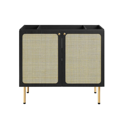 Chaucer Bathroom Vanity with Black Basin Included by Modway