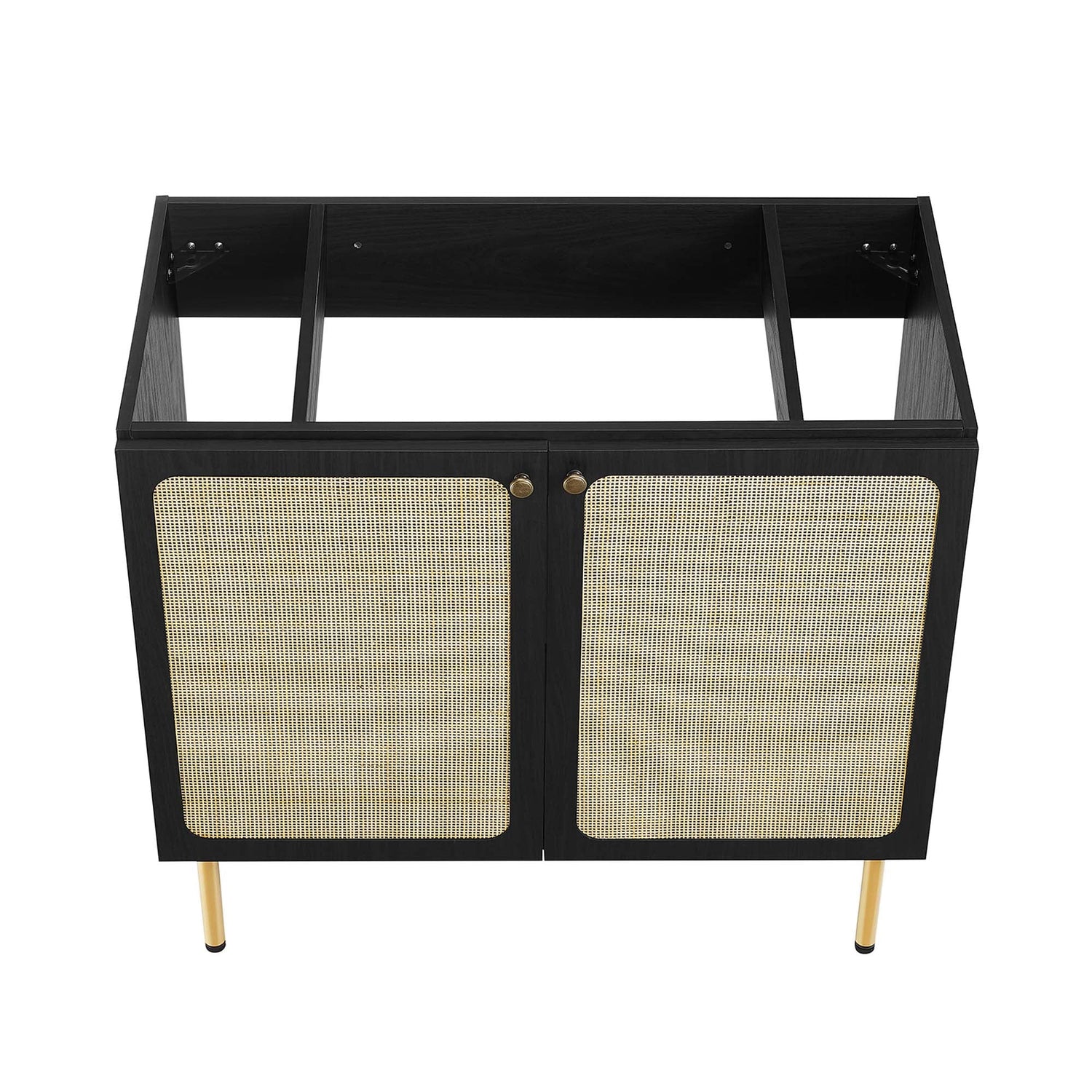 Chaucer Bathroom Vanity with Black Basin Included by Modway