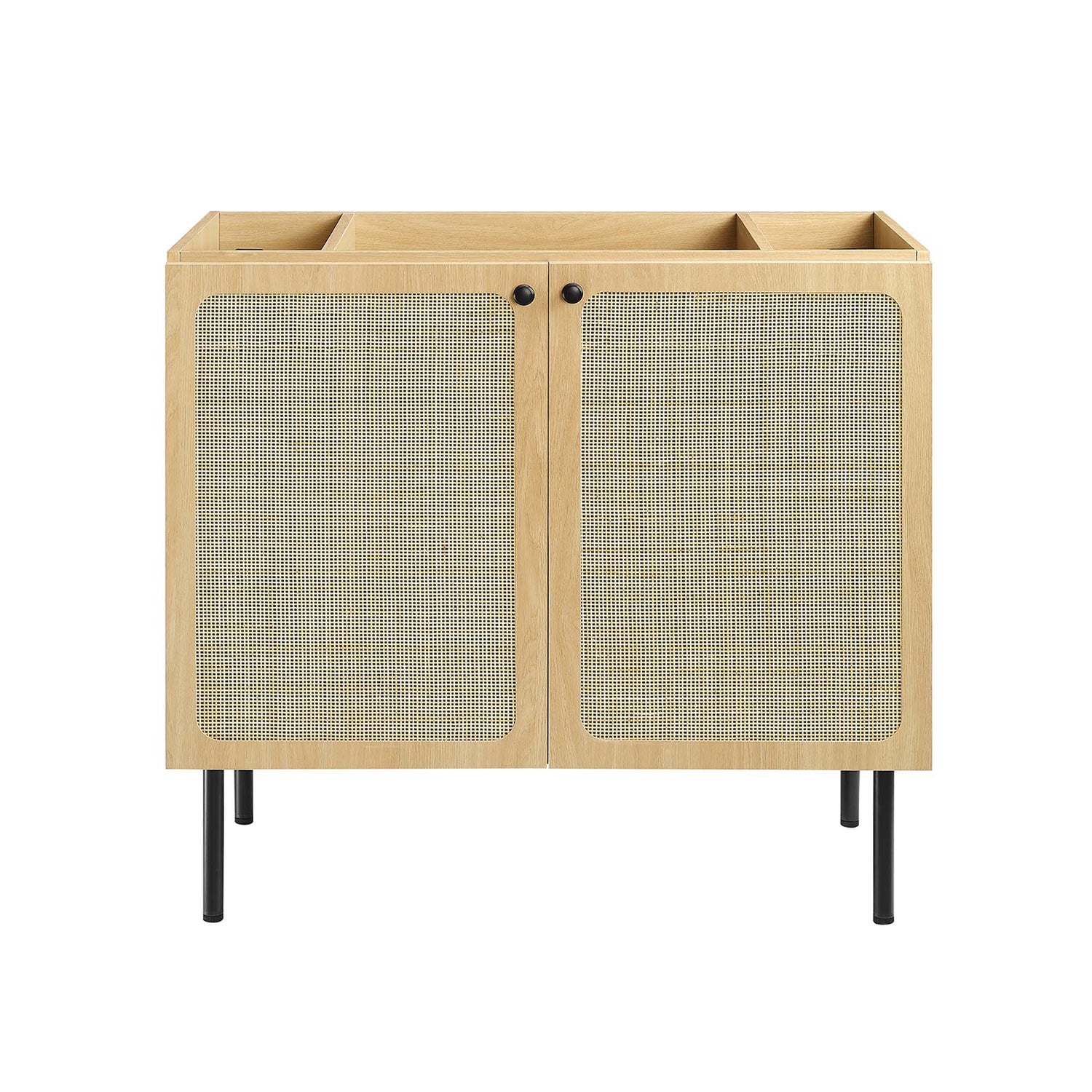 Chaucer Bathroom Vanity with Black Basin Included by Modway