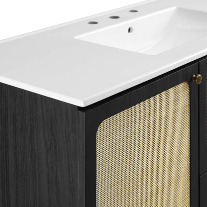 Chaucer 48&quot; Bathroom Vanity with White Basin Included by Modway
