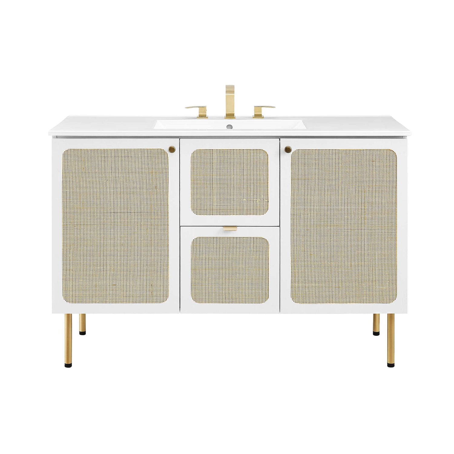 Chaucer 48&quot; Bathroom Vanity with White Basin Included by Modway