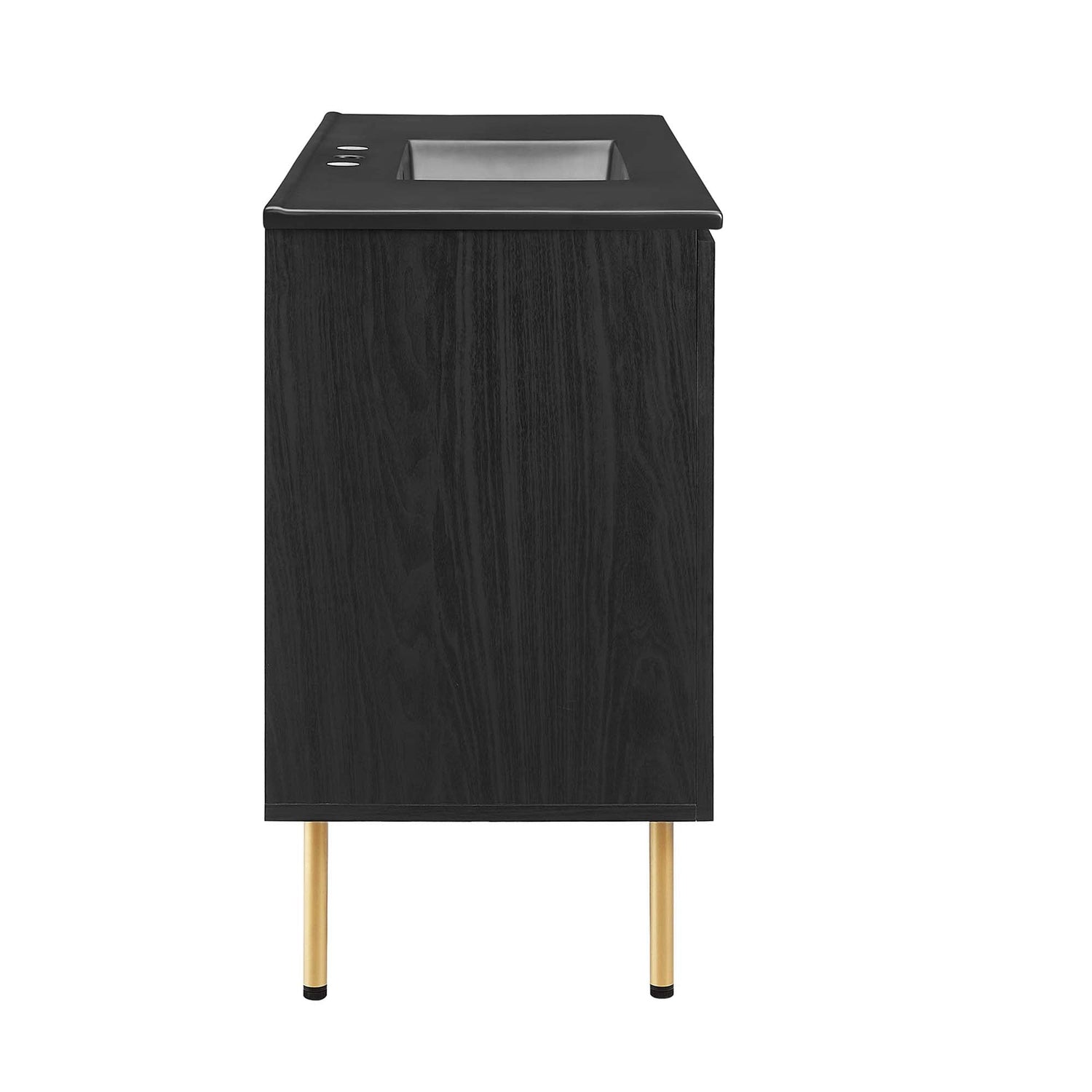 Chaucer Bathroom Vanity with Black Basin Included by Modway