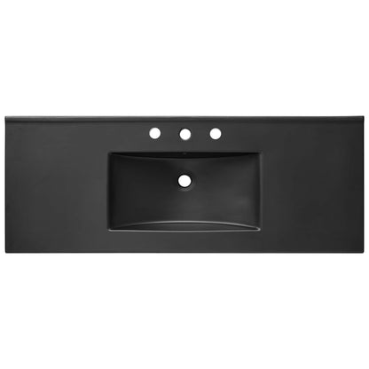 Chaucer Bathroom Vanity with Black Basin Included by Modway