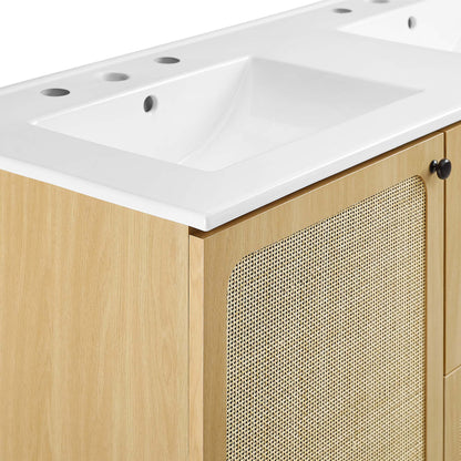 Chaucer 48&quot; Bathroom Vanity with White Basin Included by Modway