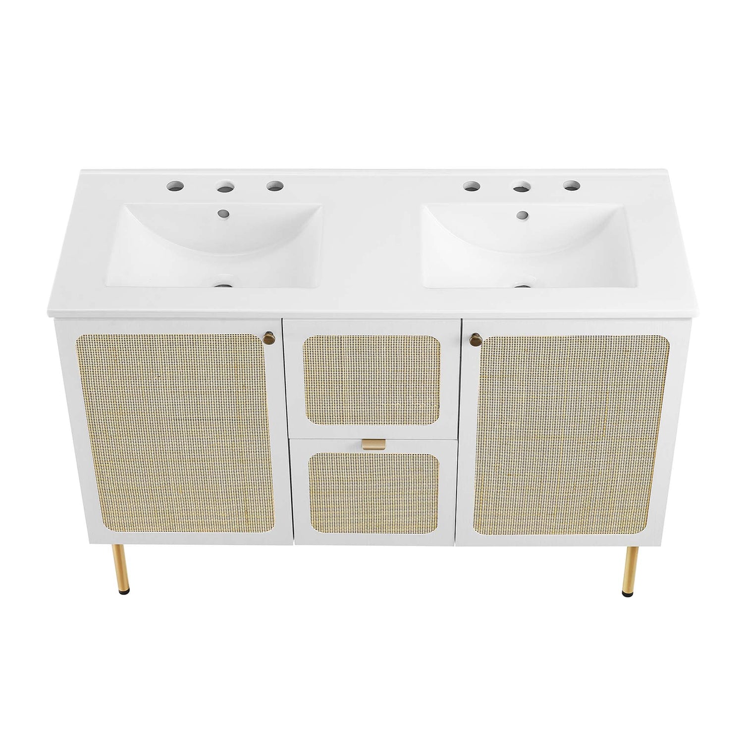 Chaucer 48&quot; Bathroom Vanity with White Basin Included By HouseBean